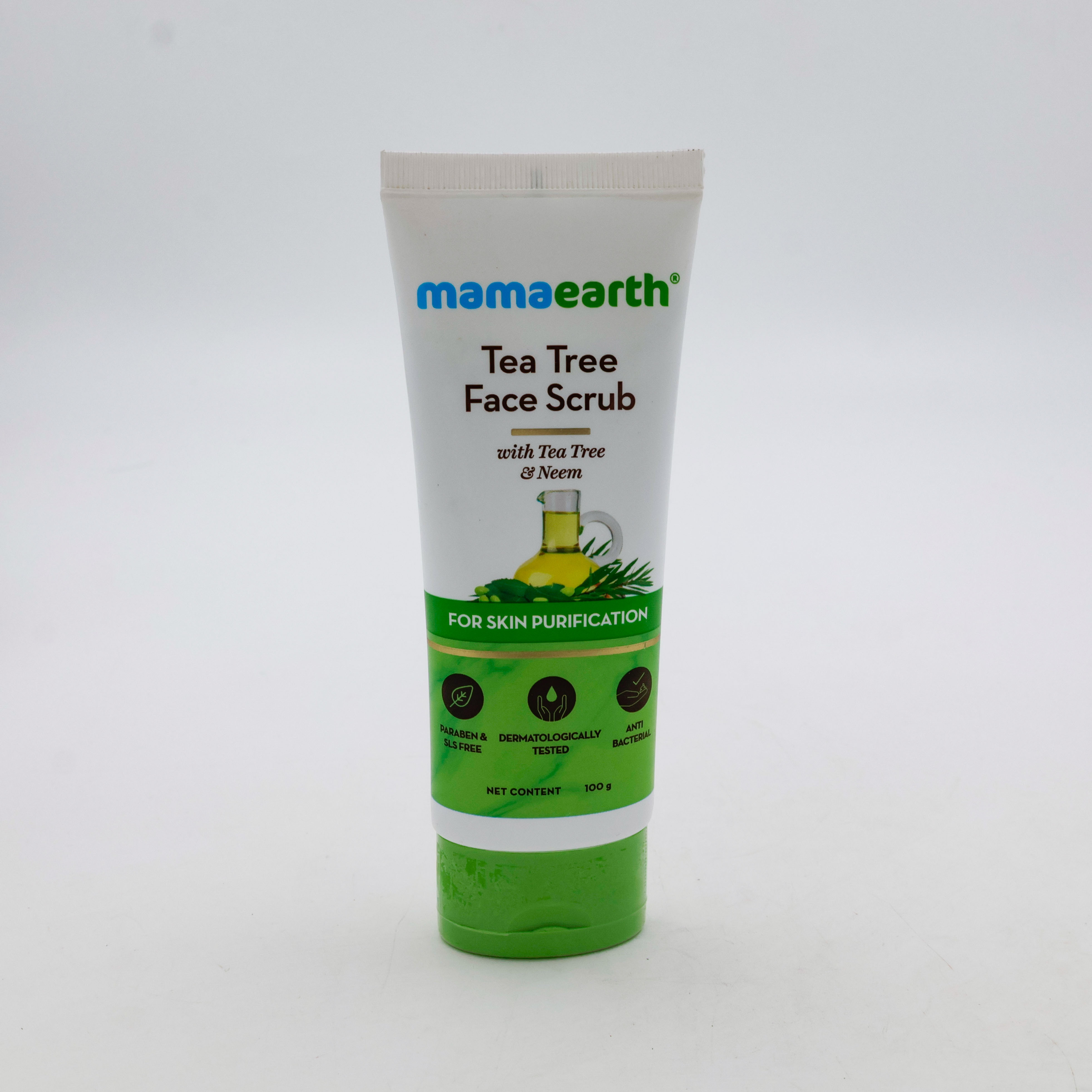 Mama Earth Face Wash Tea Tree 100 ml